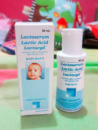 trị viên da ở trẻ bằng lactacyd baby