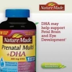 Dinh dưỡng cho phụ nữ mang thai với Prenatal Multi DHA của Nature Made